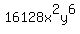 16128x%5E2y%5E6