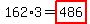 162%2A3=highlight%28486%29
