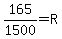 165%2F1500=R