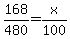 168%2F480=x%2F100