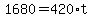 1680+=+420%2At
