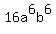 16a%5E6b%5E6