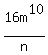 16m%5E10%2Fn