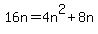 16n=4n%5E2%2B8n