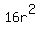 16r%5E2