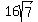 16sqrt%287%29