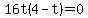 \"16t%284+-+t%29+=+0\"