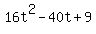 16t%5E2+-+40t+%2B+9