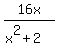 16x%2F%28x%5E2%2B2%29