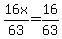 16x%2F63+=+16%2F63