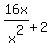 16x%2Fx%5E2%2B2