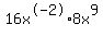 16x%5E-2%2A8x%5E9