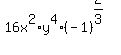 16x%5E2%2A+y%5E4%2A+%28-1%29%5E%282%2F3%29