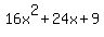 16x%5E2%2B24x%2B9