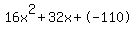 16x%5E2%2B32x%2B-110