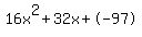 16x%5E2%2B32x%2B-97