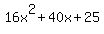 16x%5E2%2B40x%2B25