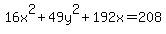 16x%5E2%2B49y%5E2%2B192x=208