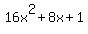 16x%5E2+%2B+8x+%2B+1