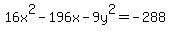 16x%5E2-196x-9y%5E2=-288