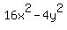 16x%5E2-4y%5E2