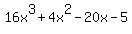 16x%5E3%2B4x%5E2-20x-5
