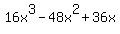 16x%5E3+-+48x%5E2+%2B+36x