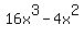 16x%5E3+-+4x%5E2