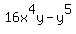 16x%5E4y-y%5E5