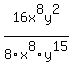 16x%5E8y%5E2%2F8x%5E8y%5E15