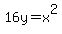16y=x%5E2