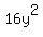 16y%5E2