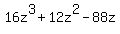 16z%5E3%2B12z%5E2-88z