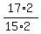 17%2A2%2F%2815%2A2%29