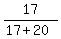 17%2F%2817%2B20%29
