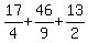 17%2F4%2B46%2F9%2B13%2F2