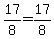 17%2F8=17%2F8