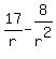 17%2Fr+-+8%2Fr%5E2