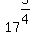 17%5E%285%2F4%29