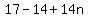 17-14%2B14n