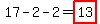17-2-2=highlight%2813%29