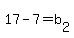 17-7=b%5B2%5D