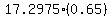 17.2975%2A%280.65%29
