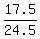 17.5%2F24.5