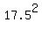 17.5%5E2