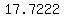 17.7222