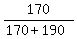 170%2F%28170%2B190%29