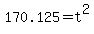 170.125+=+t%5E2