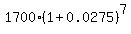 1700%2A%281%2B0.0275%29%5E7