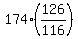 174%2A%28126%2F116%29